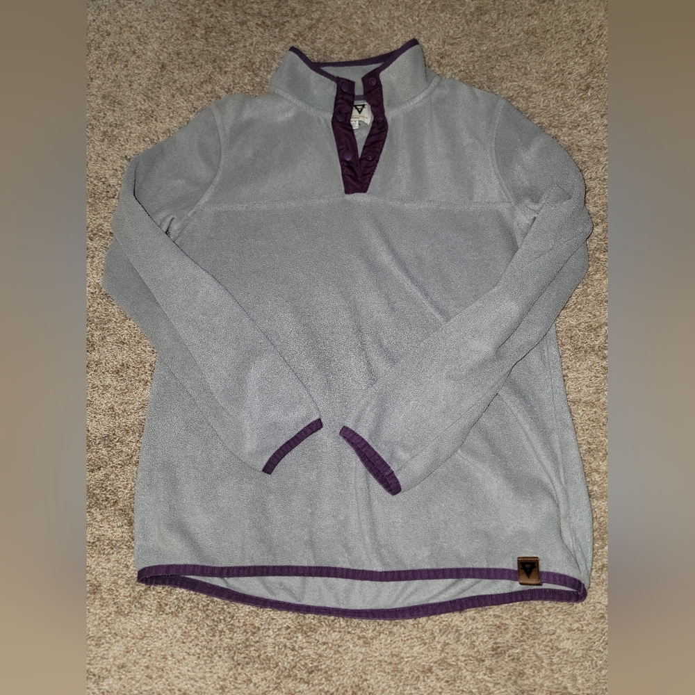 Life, Integrity, Earth Fleecy Pullover Size Medium